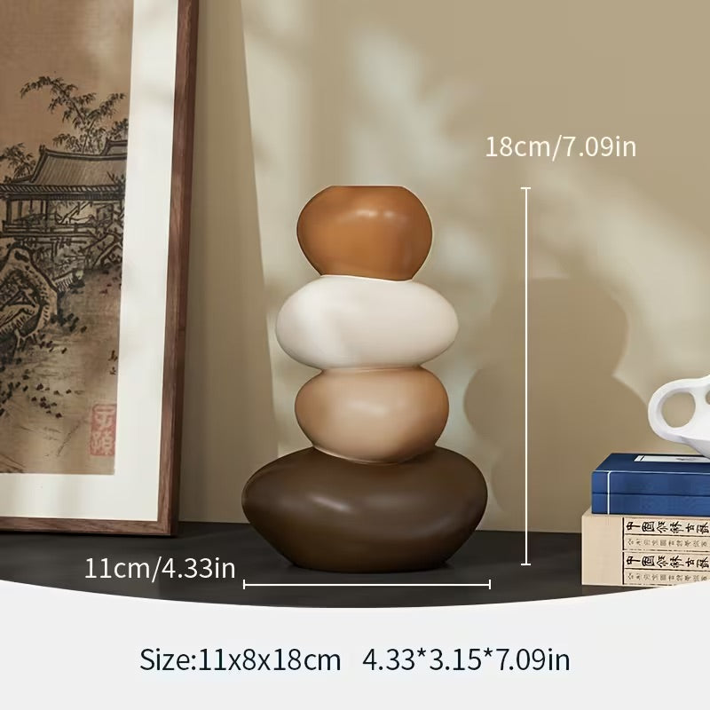 Wazon ceramiczny geometryczny Lureto