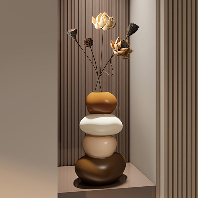 Wazon ceramiczny geometryczny Lureto